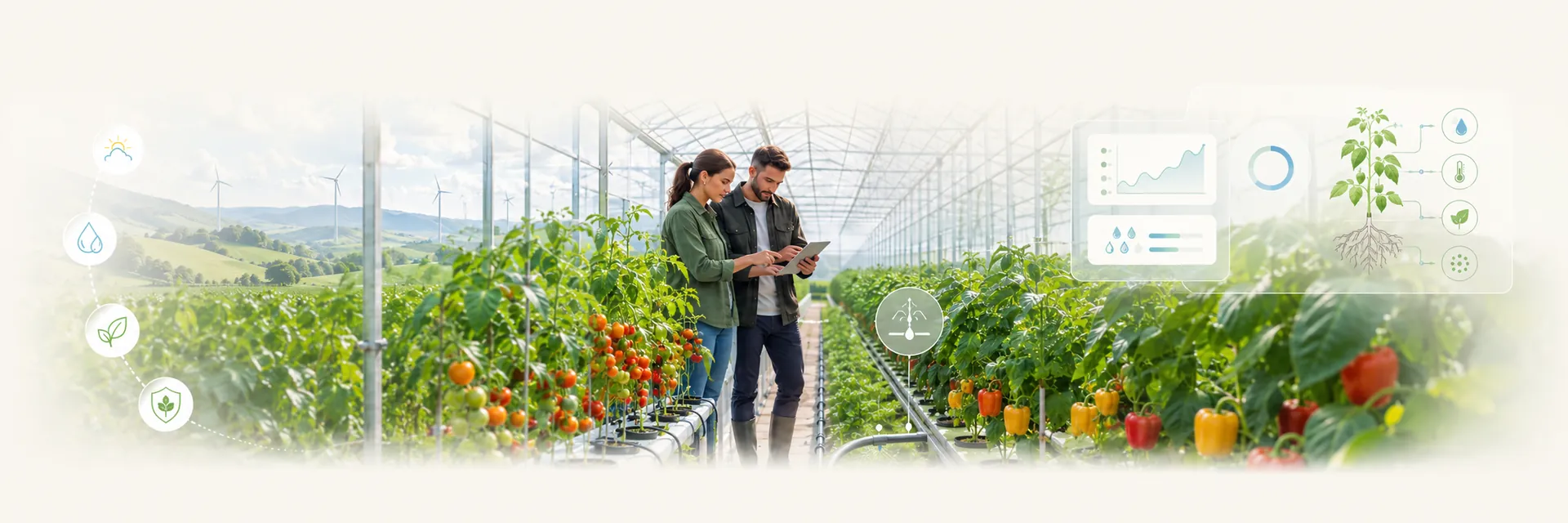 European greenhouse growers using connected crop monitoring